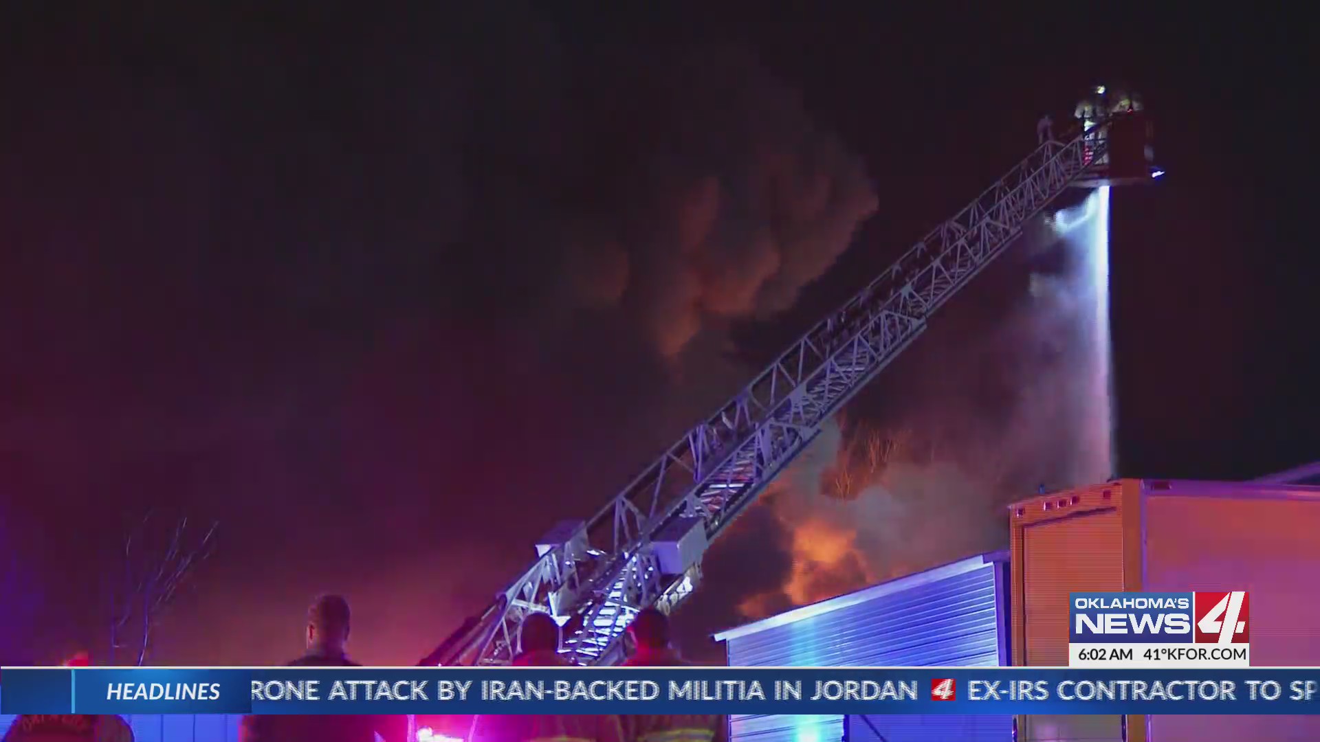 Fire crews battle commercial fire in SE Oklahoma City – KFOR.com ...