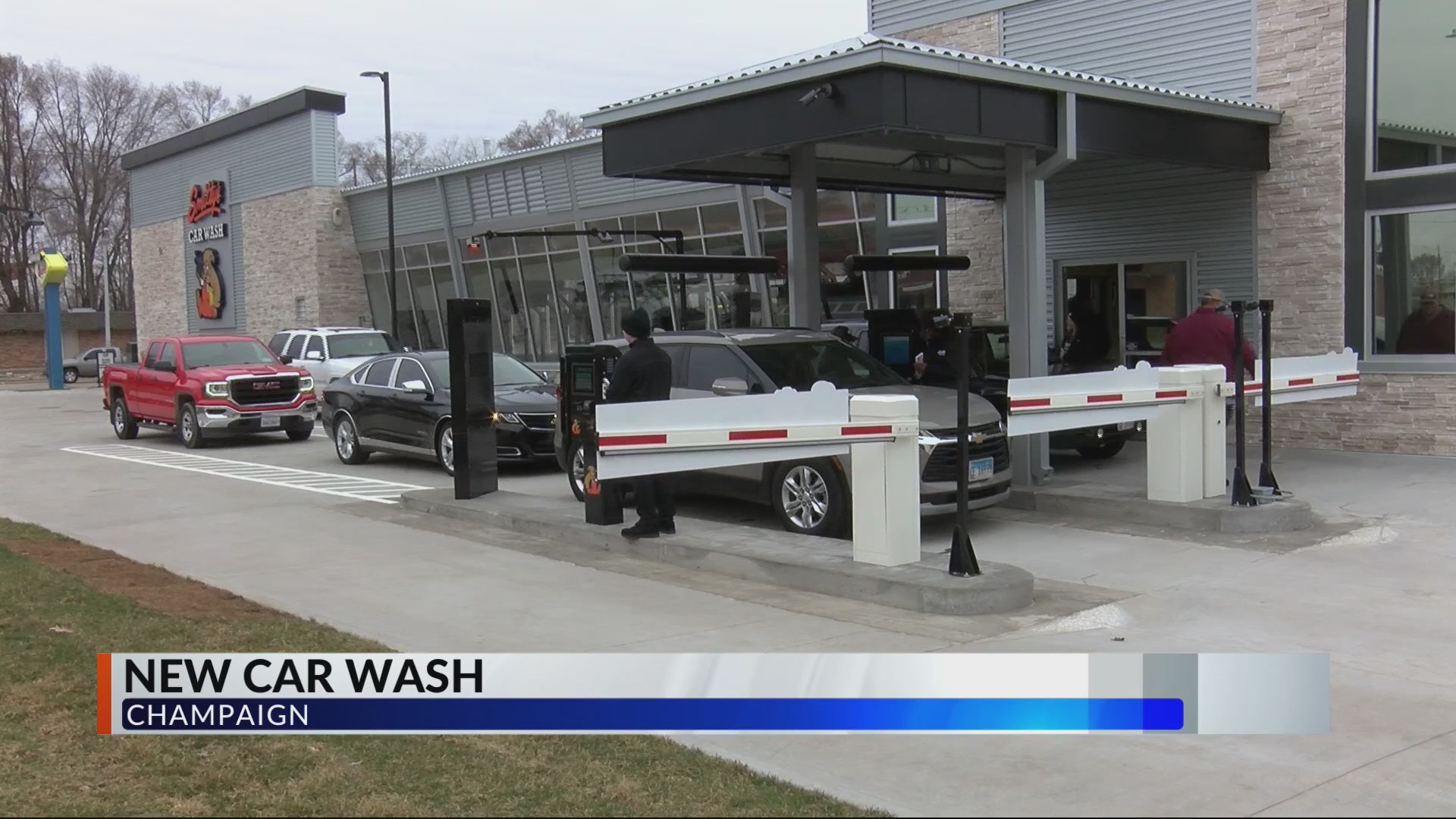 Champaign new car wash, gas station in next week