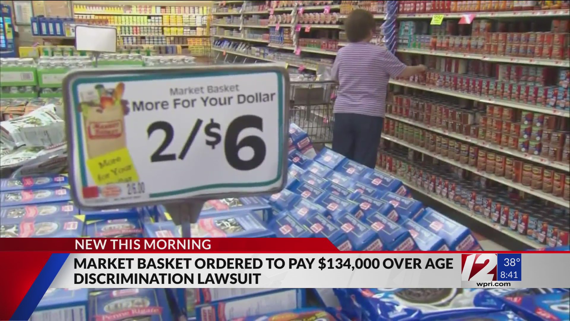 Market Basket to pay over $134K in age discrimination lawsuit – WPRI.com