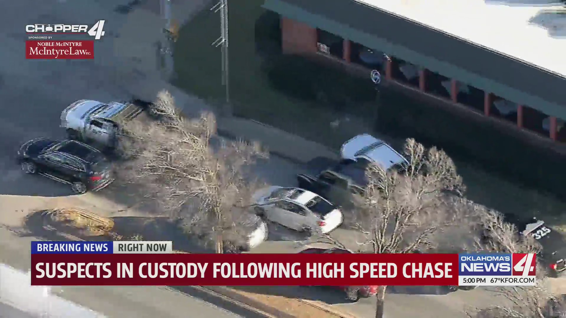 Suspects in custody following high speed chase – KFOR.com Oklahoma City