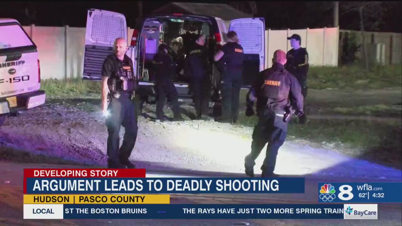 Man dead after shooting in Hudson – WFLA