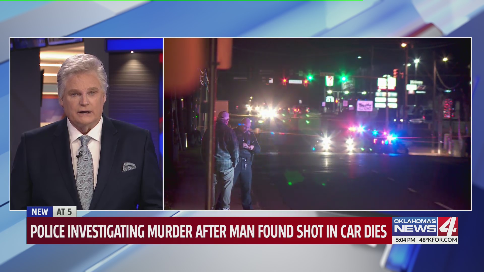 Police investigating murder after man found shot in car dies – KFOR.com ...