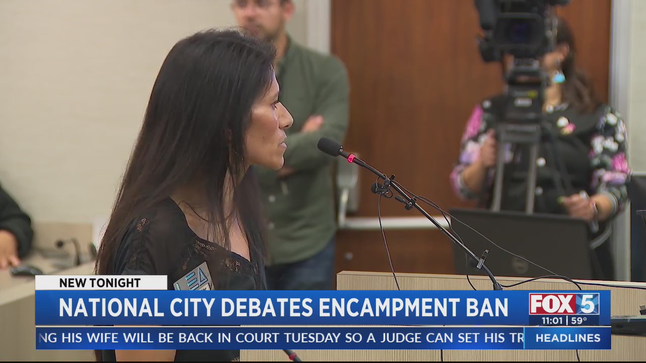 National City considers homeless encampment ban – FOX 5 San Diego ...