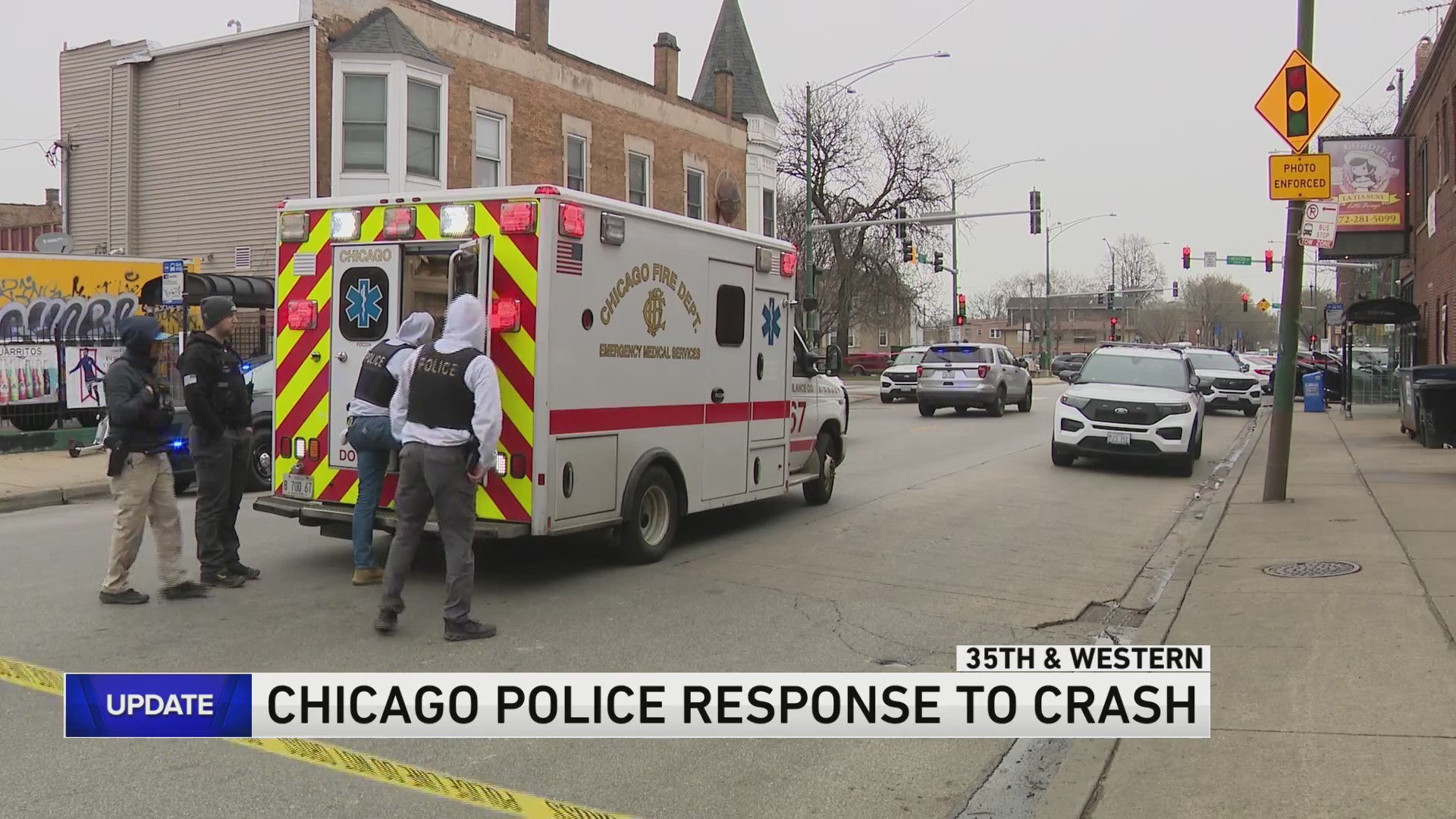 Police investigate shooting, crash on Southwest Side – WGN-TV