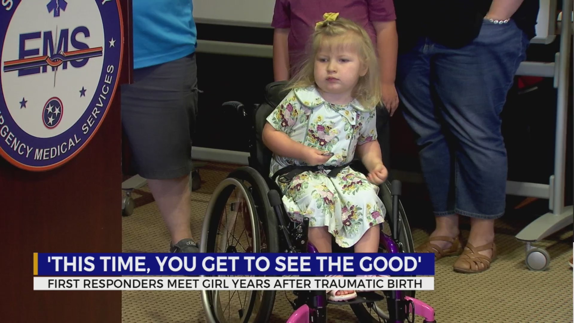 Sumner County first responders reunite with child they saved at birth ...