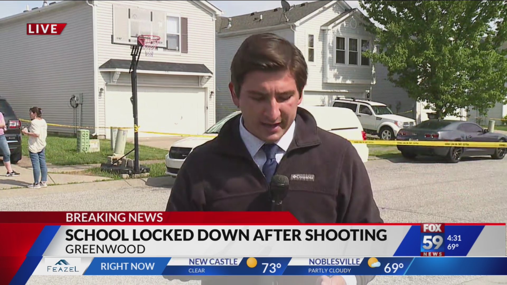 School locked down after shooting at Greenwood home – Fox 59