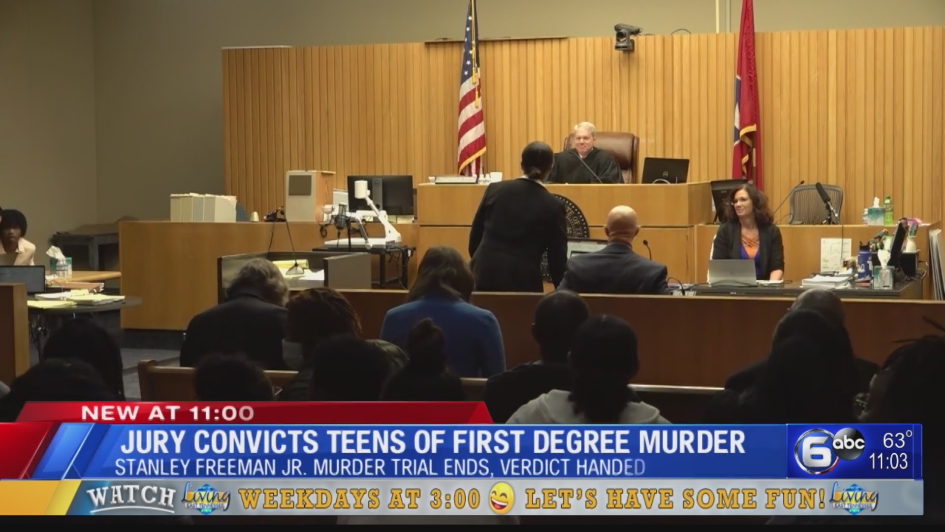 Jury Convicts Teens of First Degree Murder – WATE 6 On Your Side