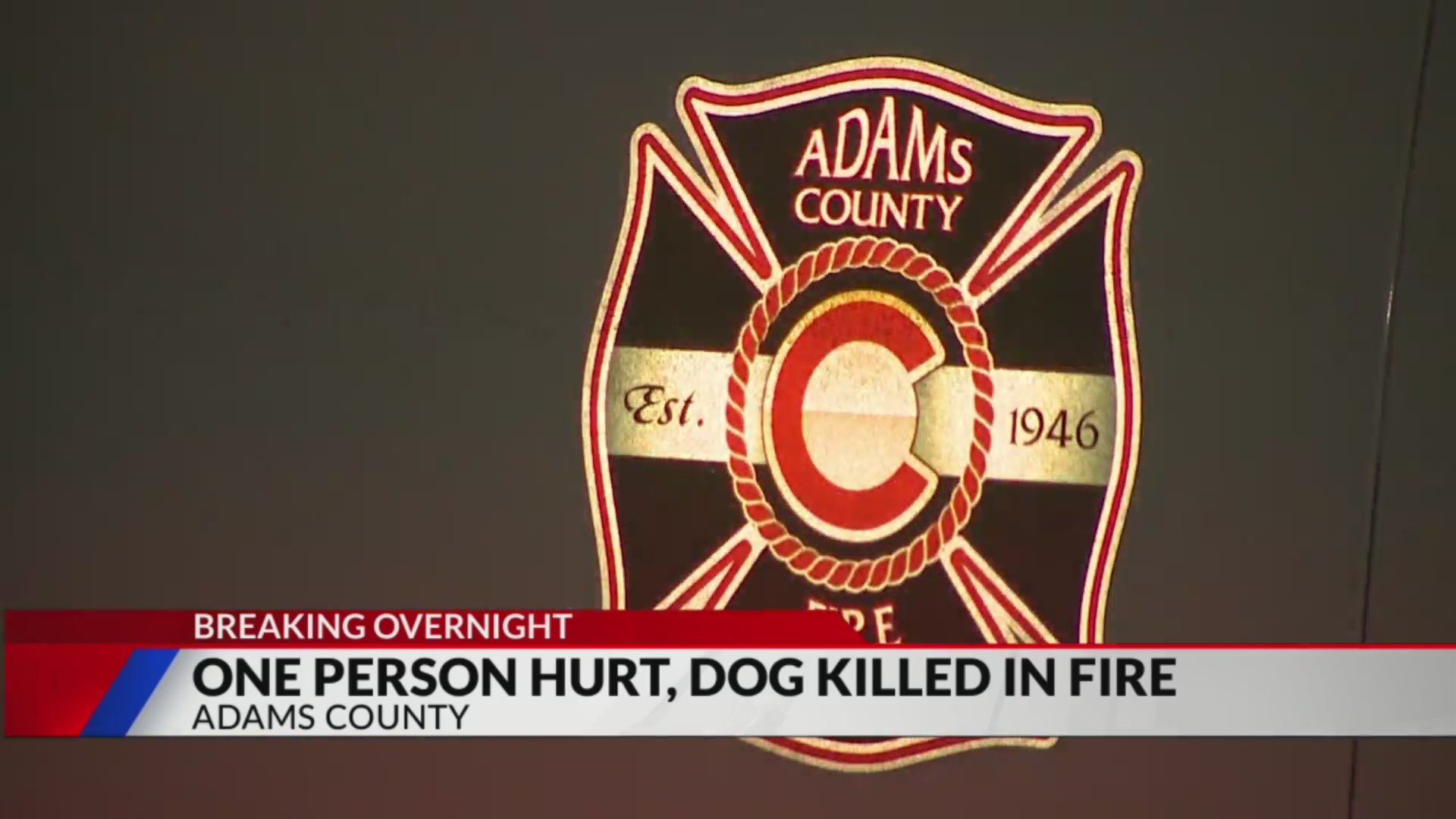 Burglar allegedly starts fire that killed dog in Adams County home ...