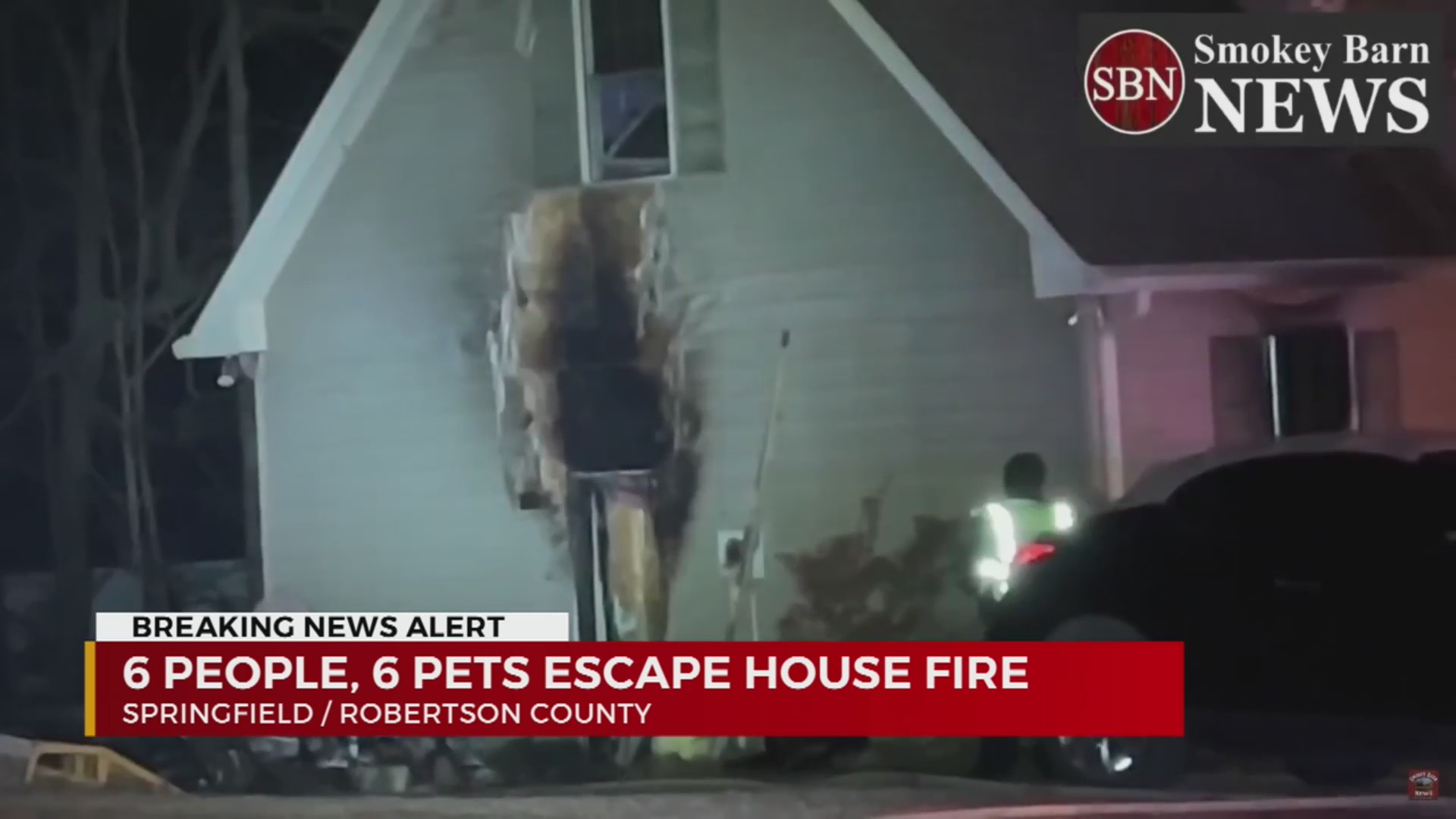 Family escapes house fire in Springfield – WKRN News 2