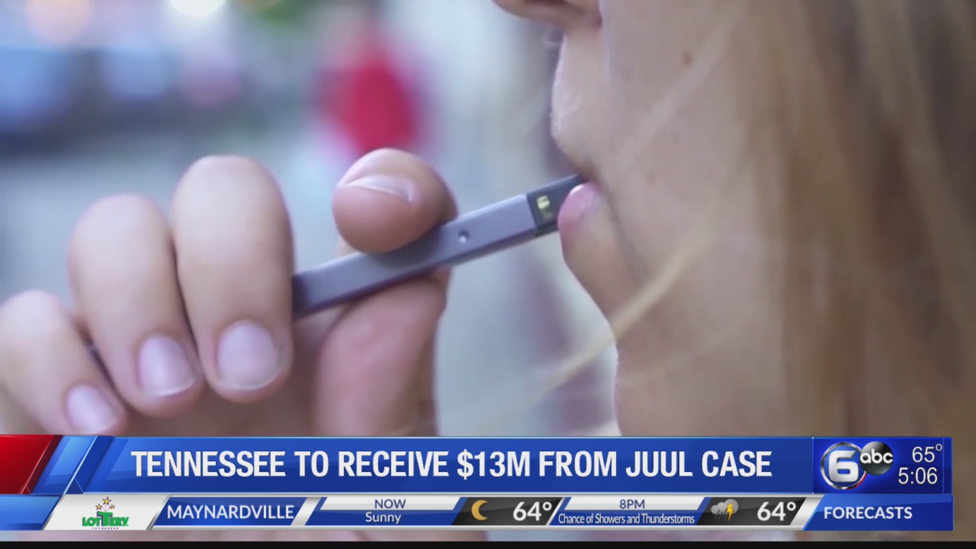 Tennessee to receive 13M from JUUL case WATE 6 On Your Side