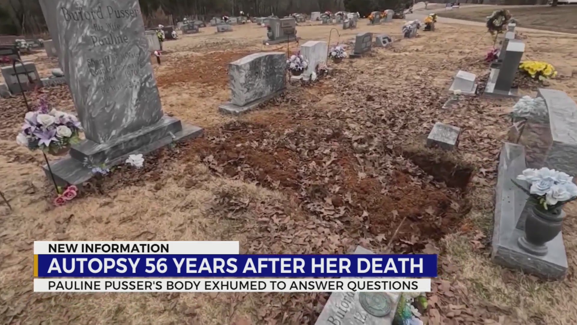 Pauline Pusser’s body exhumed to answer questions – WKRN News 2