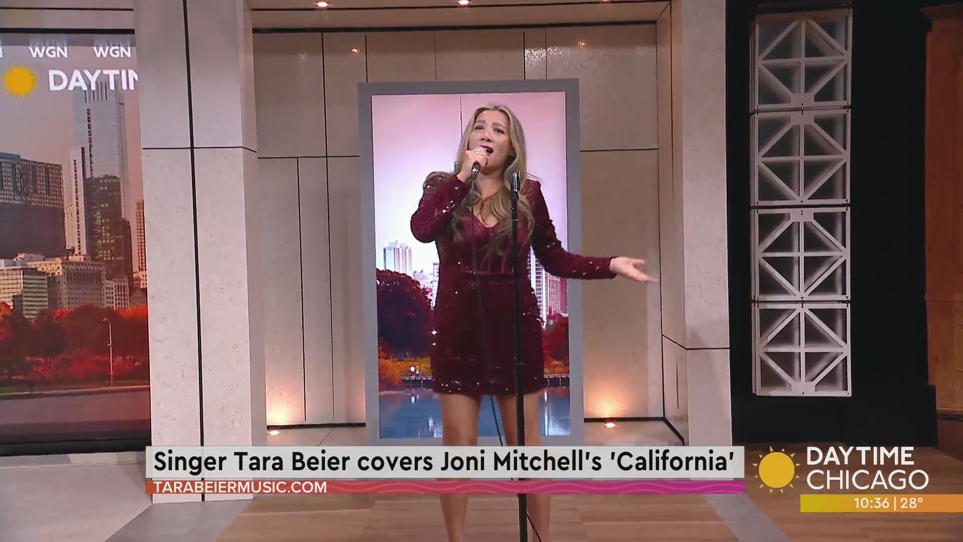 Singer Tara Beier covers Joni Mitchell’s California – WGN-TV