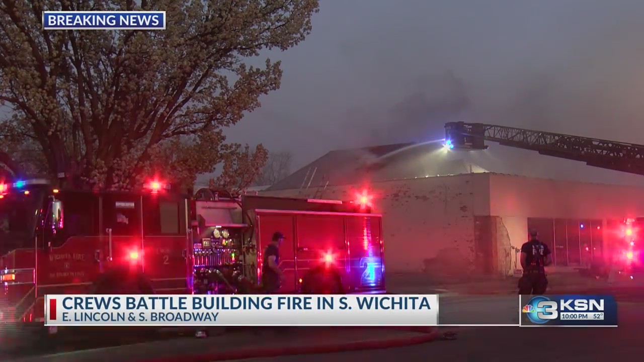 Wichita Fire Rv Wichita Fire Department responds to building fire in south Wichita – KSN-TV