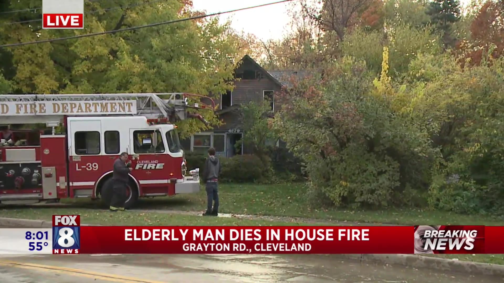 Elderly man dies in early morning CLE house fire – Fox 8 Cleveland WJW
