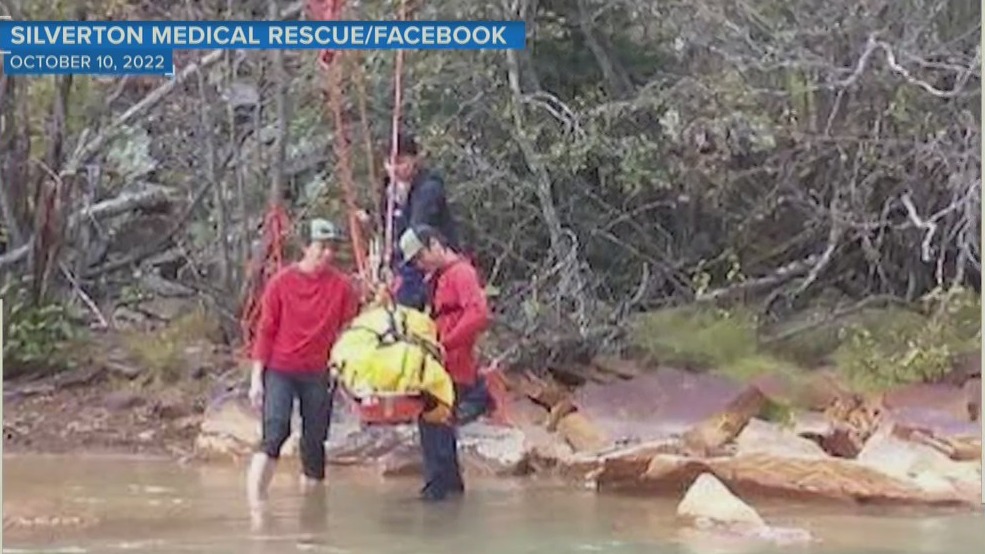 Hiker rescued thanks to train passenger | Morning in America – NewsNation