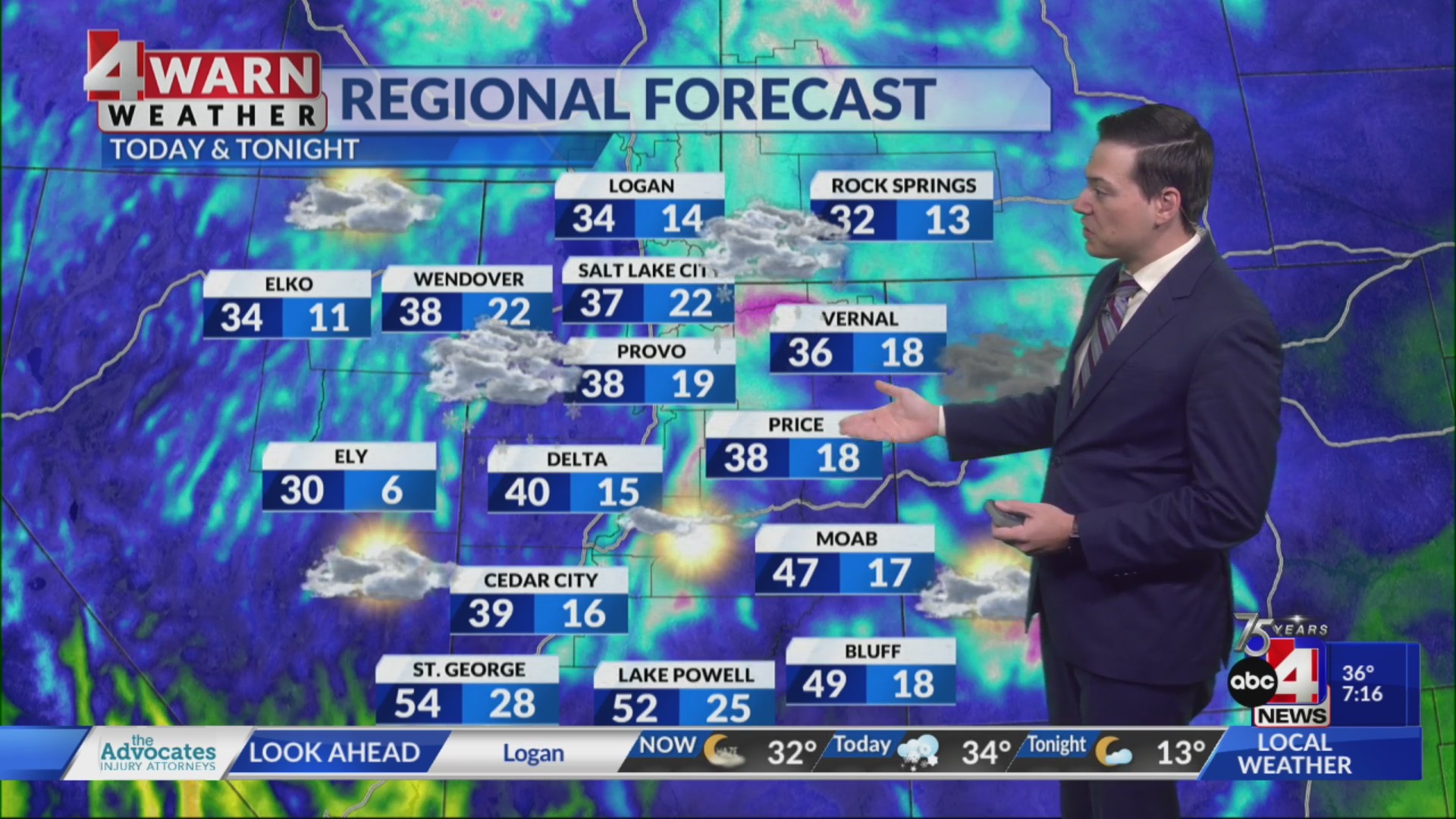 Cold front brings in snow and and cooler temperatures – ABC4 Utah