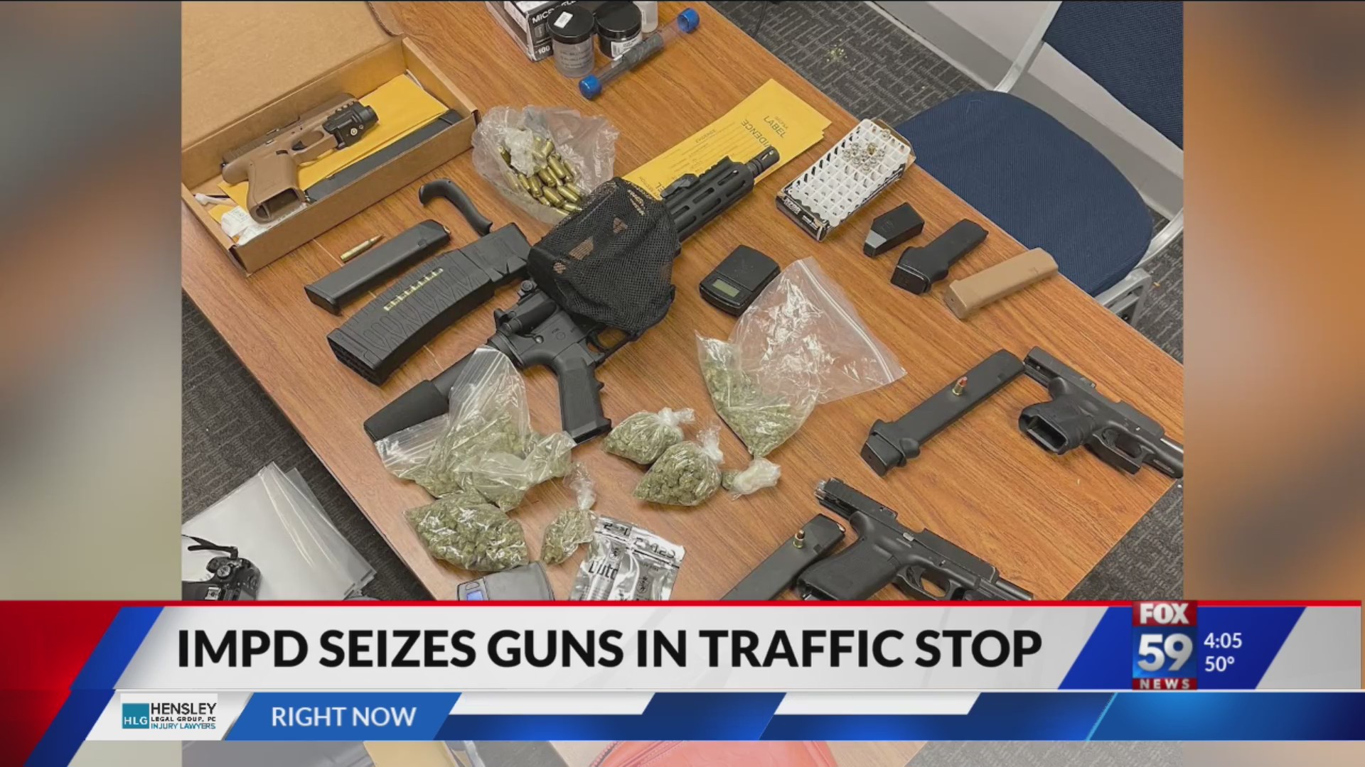 Traffic stop and warrant search leads to 2 arrests and multiple illegal ...