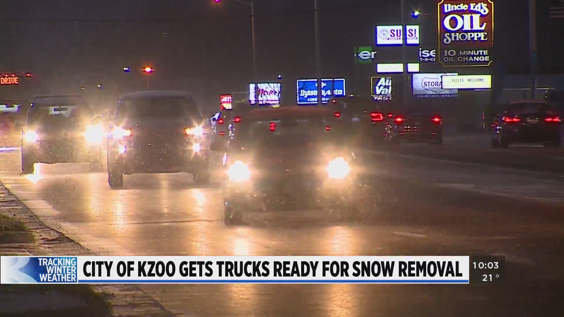 Kalamazoo plows ready for first snowfall of the season