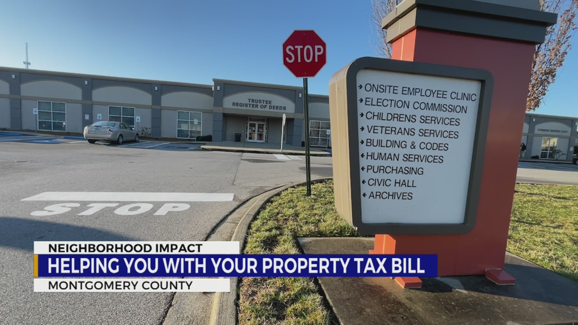 Neighborhood Impact: Montgomery County property tax bill help – WKRN News 2