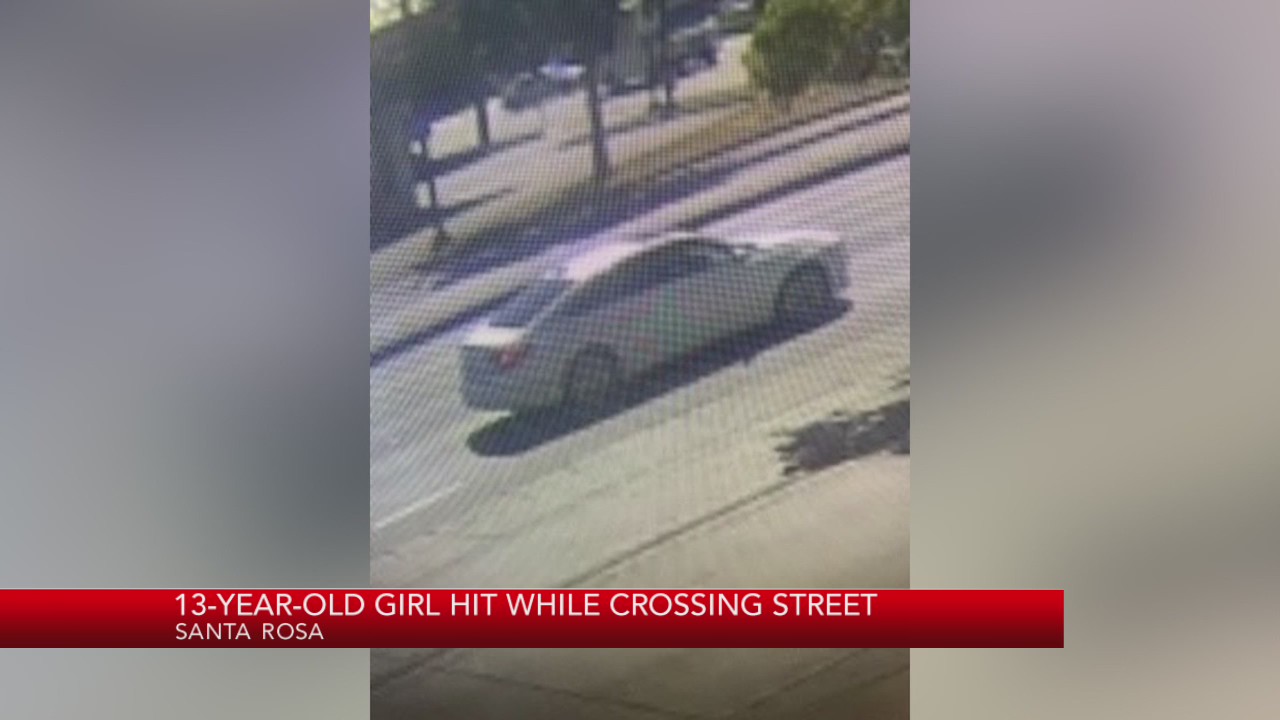 13-year-old girl hit while crossing street in Santa Rosa – KRON4