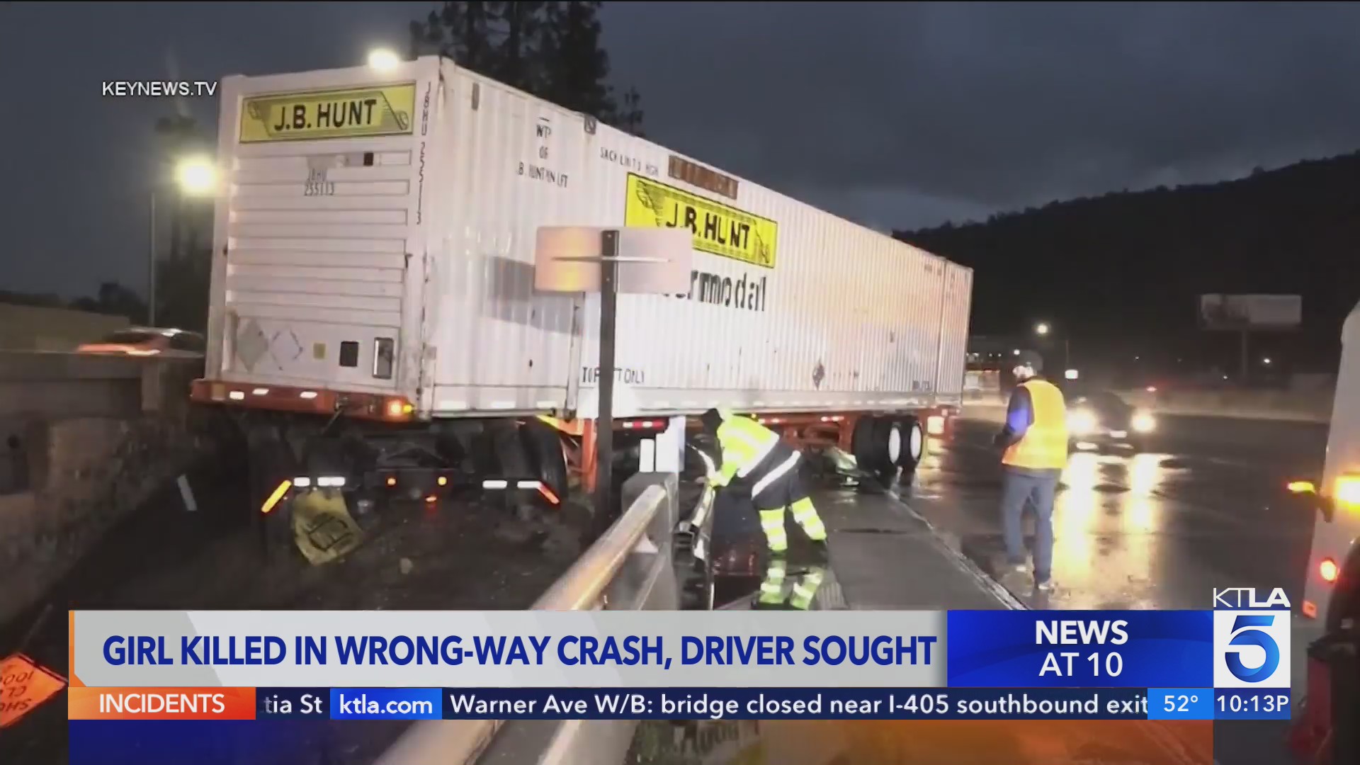 Young girl killed in wrong-way crash on 60 Freeway; driver being sought ...