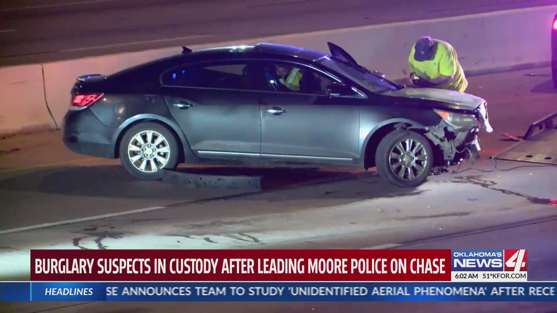 Burglary suspects in custody after leading police on chase – KFOR.com ...