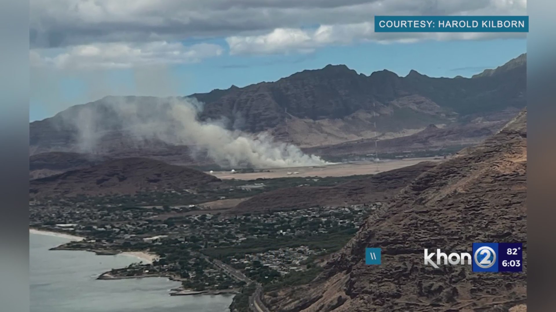 Firefighters responding to brush fire in Waianae – KHON2