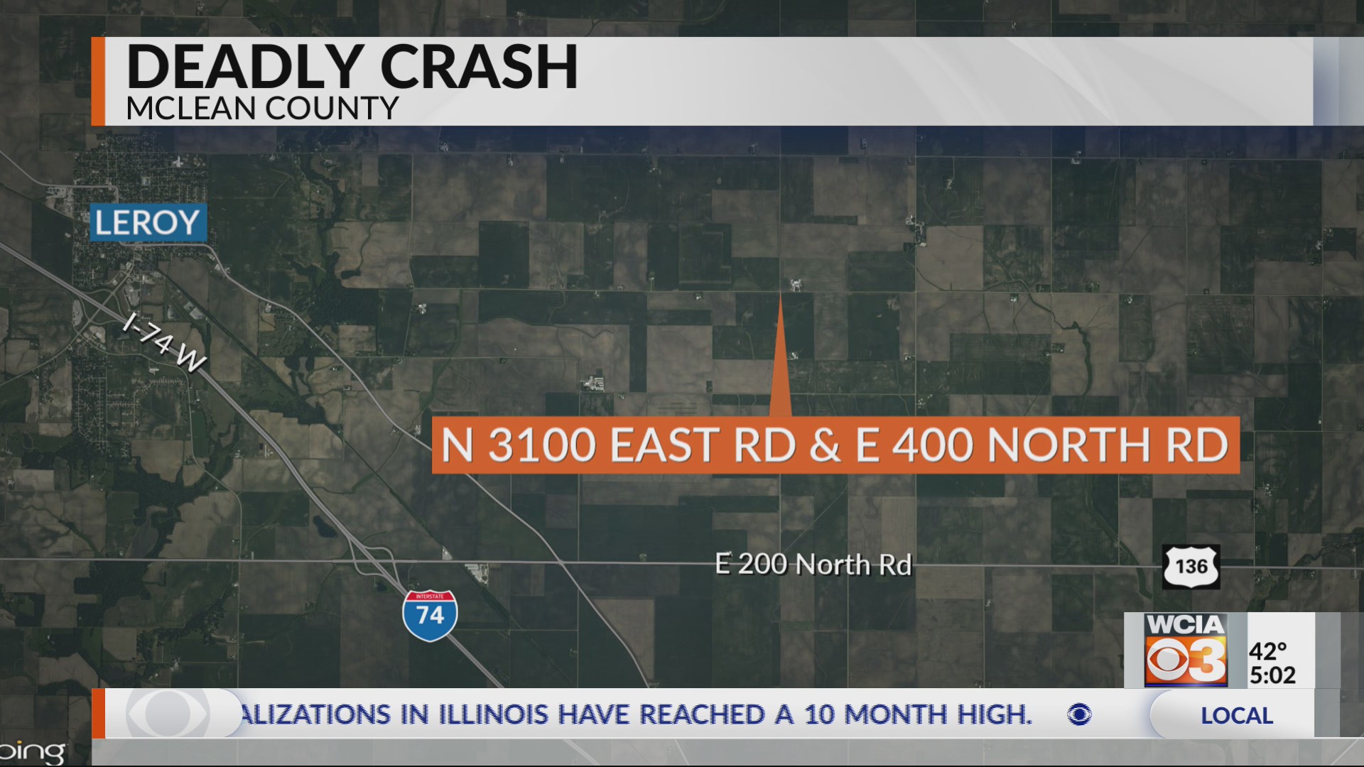 Coroner identifies Leroy deadly car crash victim