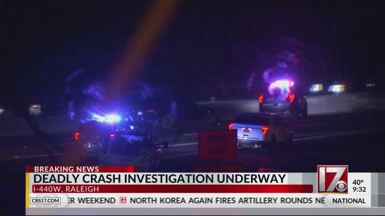 Woman killed after Friday night crash on I-440 near Six Forks Road in ...