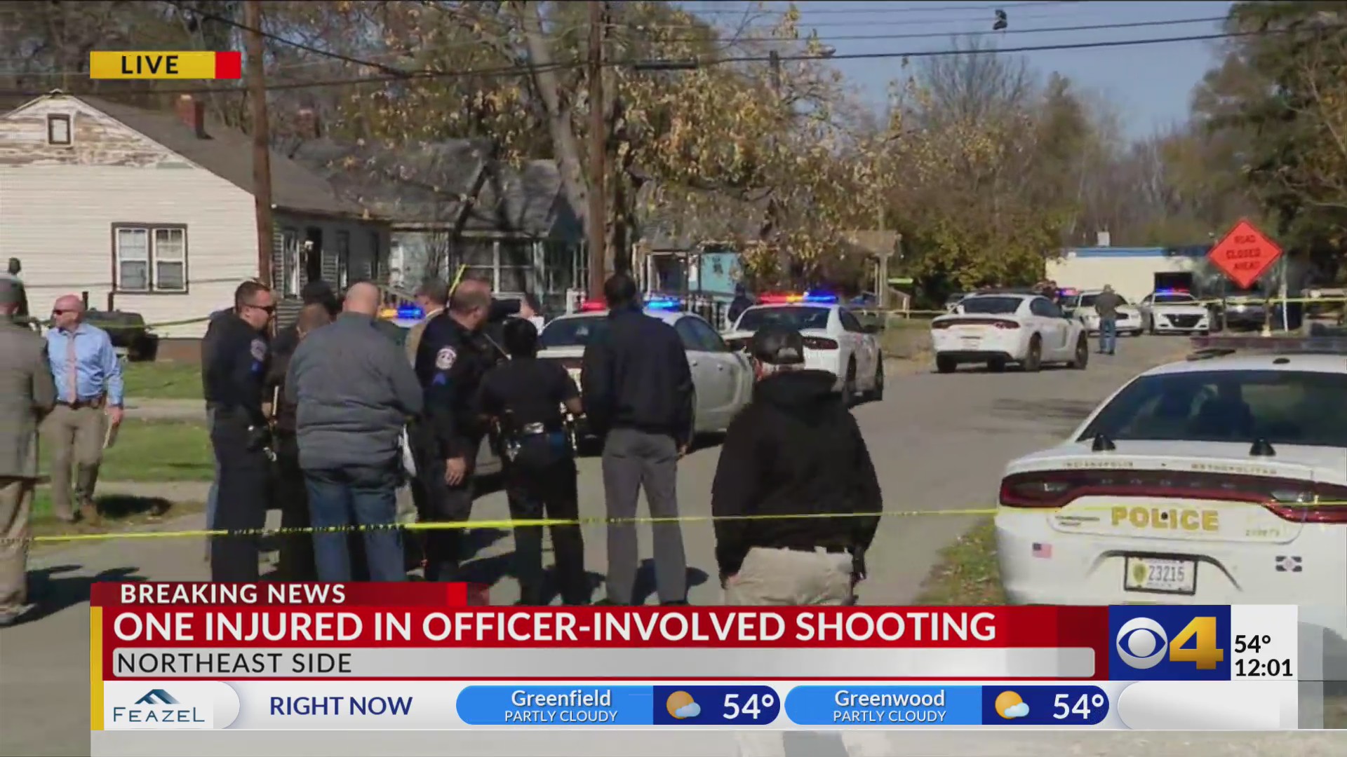 IMPD on scene of officer-involved shooting on northeast side of ...