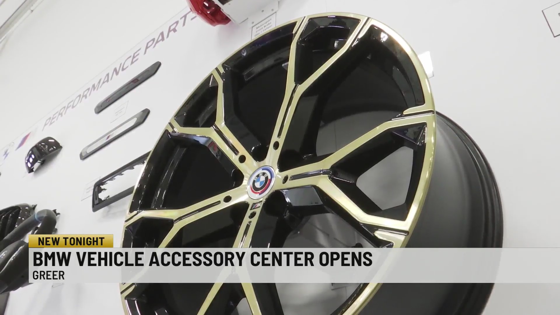 BMW Vehicle Accessory Center Opens WSPA 7NEWS