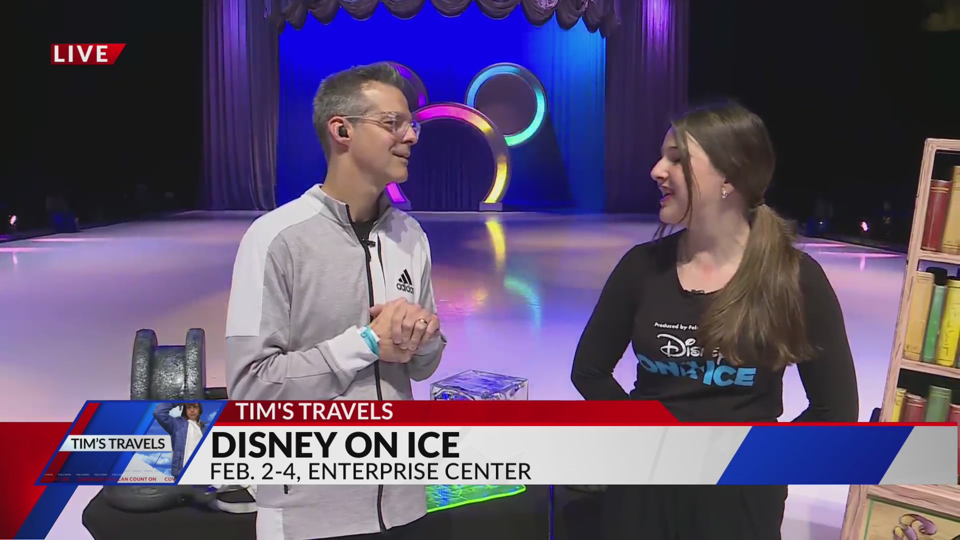 Tim’s Travels: Disney on Ice at the Enterprise Center Feb. 2-4 – FOX 2