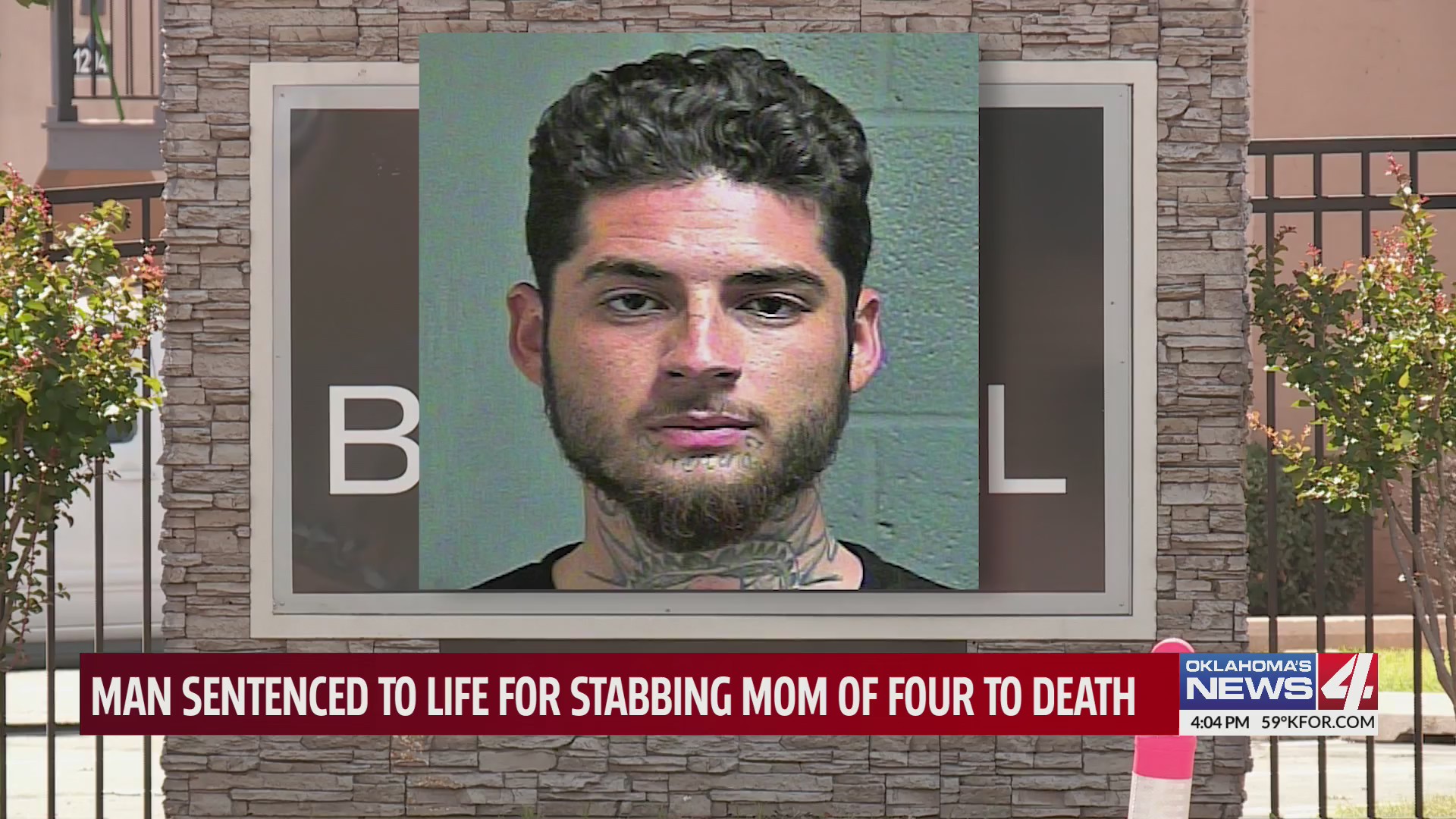 Man sentenced to life for stabbing mom of four to death