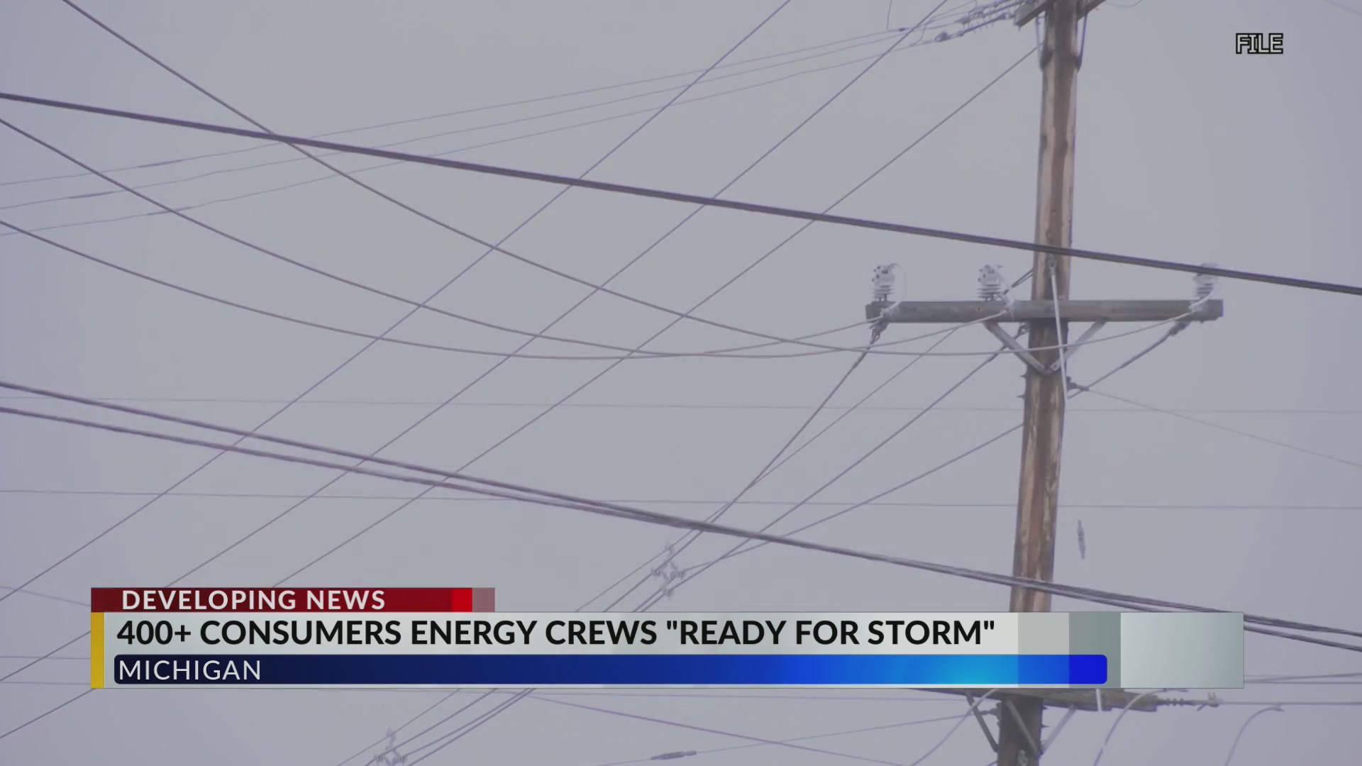 Consumers Energy prepares to respond to any storm damage – WLNS 6 News
