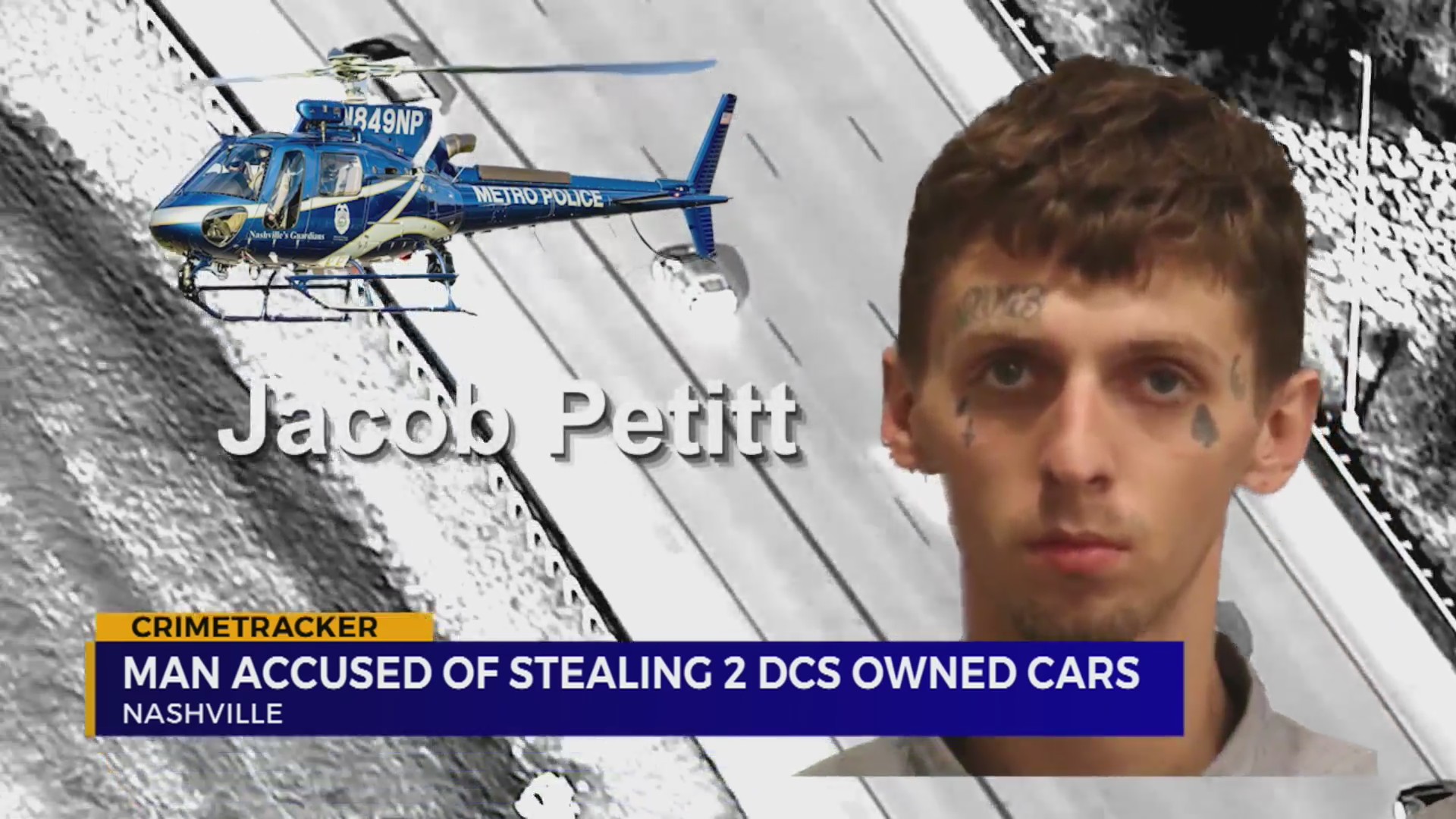 TN man accused of stealing 2 DCS owned cars WKRN News 2