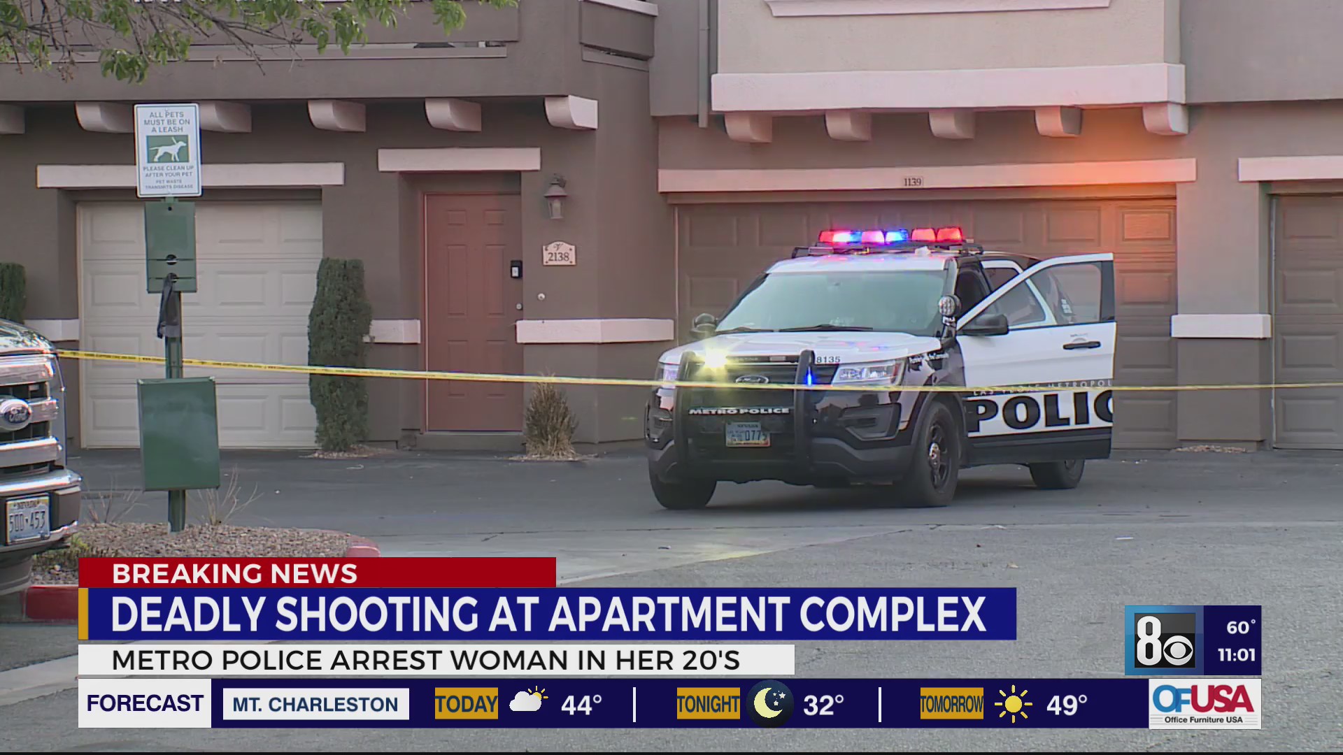 Las Vegas police arrest woman in ‘random’ shooting that left 1 dead at ...