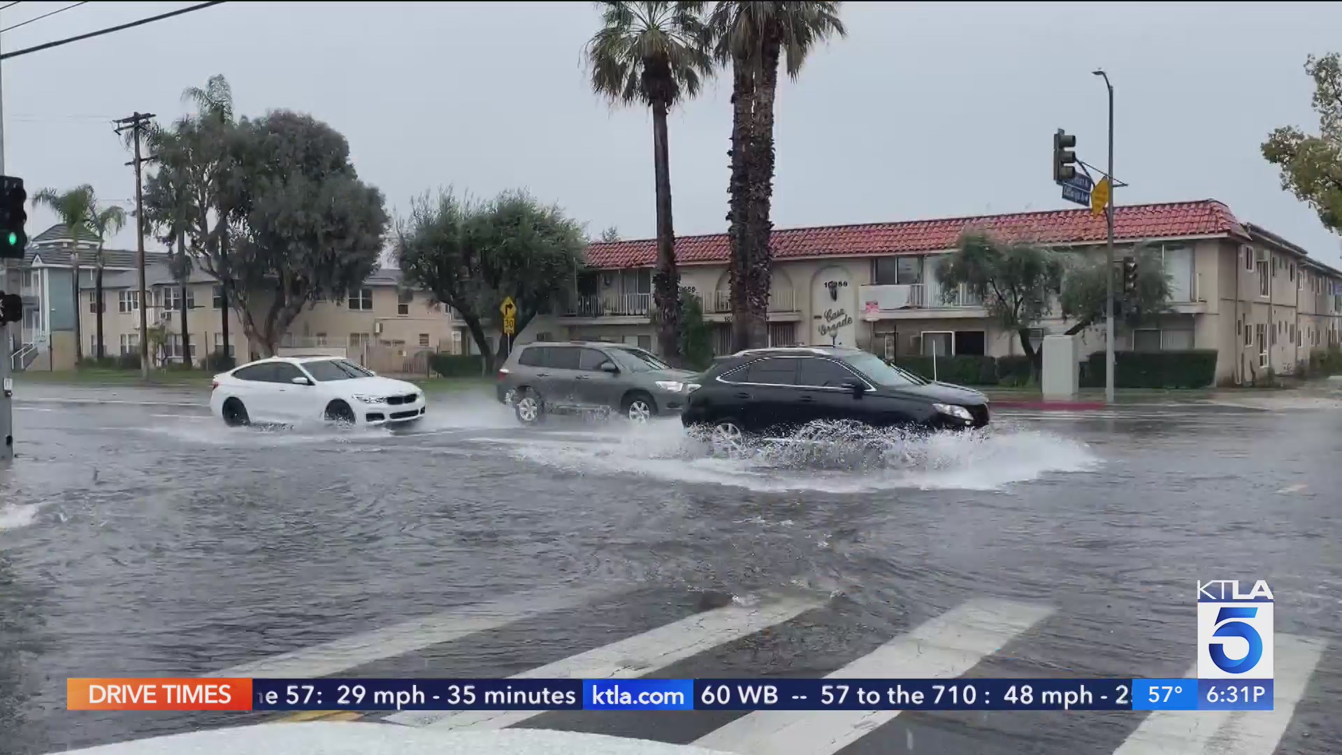 Winter storm soaks Southern California – KTLA