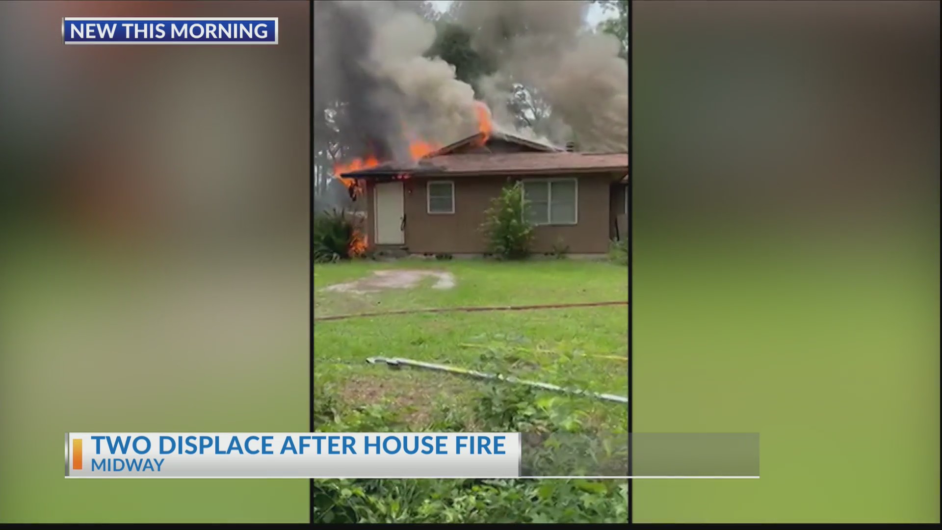 Two people displaced following house fire in Midway – WSAV-TV