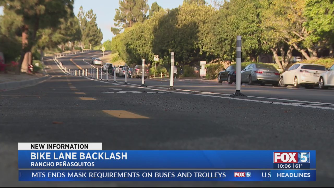 Bike Lane Backlash Continues In Rancho Penasquitos FOX 5 San Diego & KUSI News