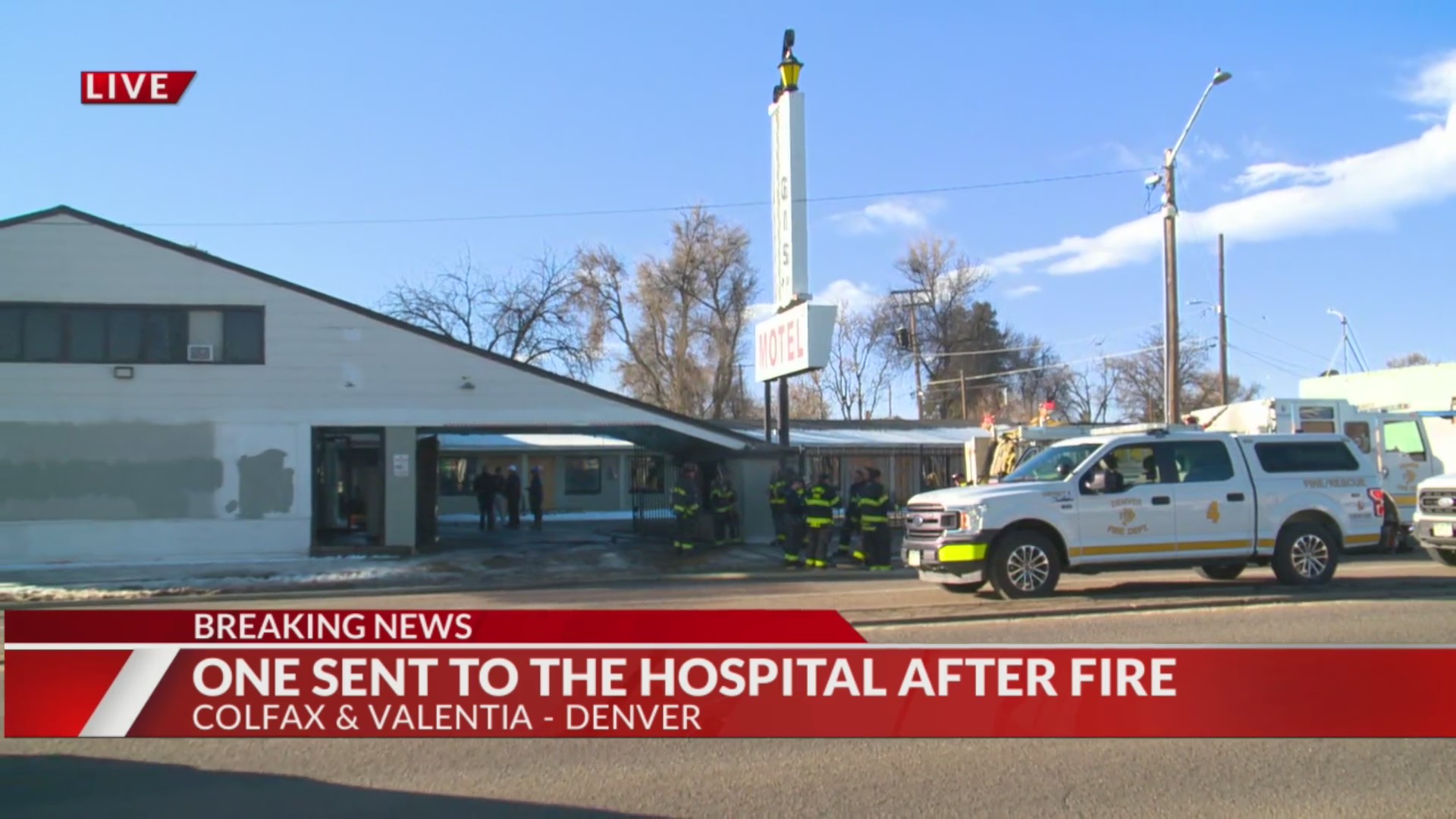 1 injured in abandoned hotel fire on Colfax – FOX31 Denver