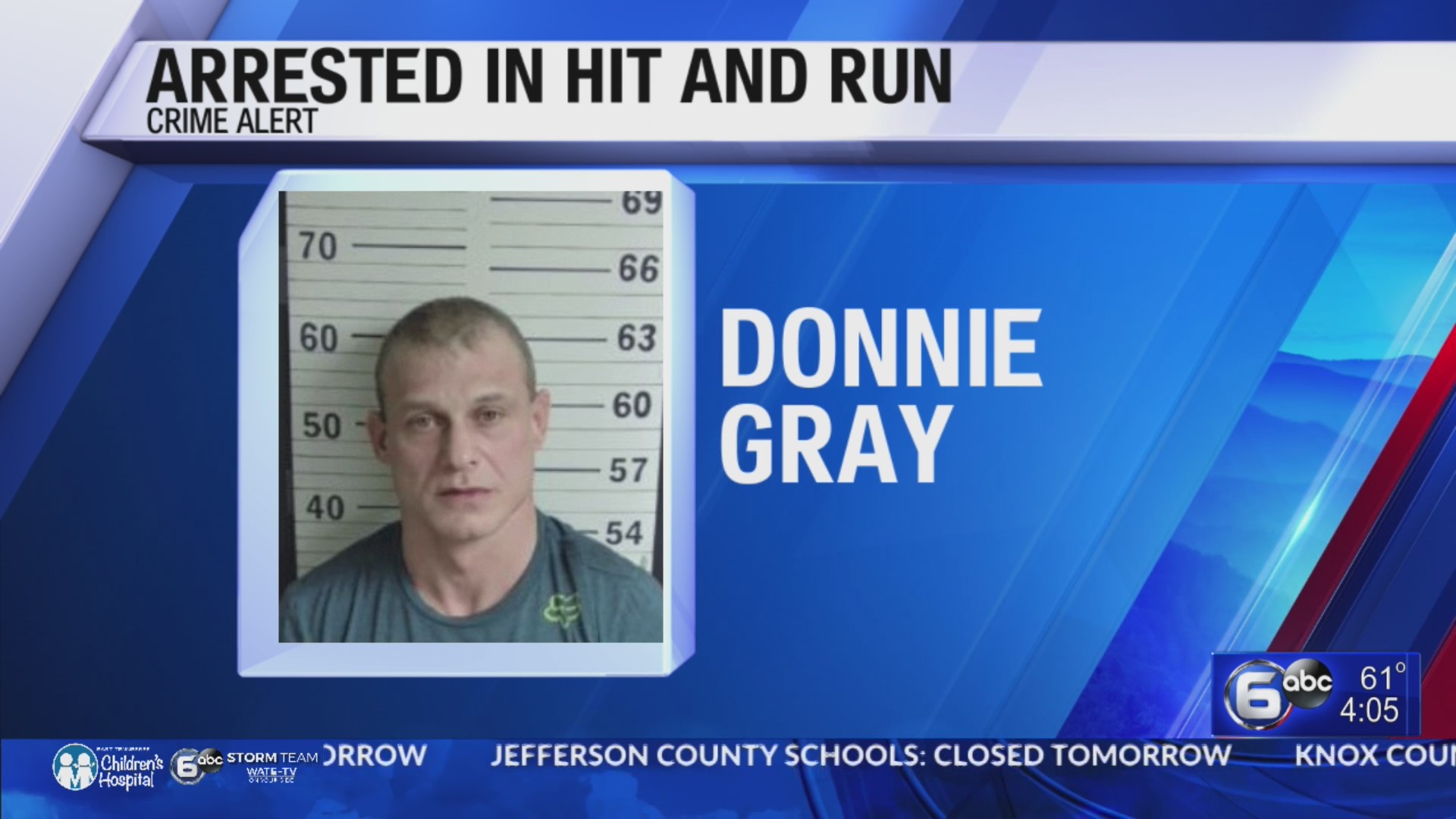 Man arrested after crossing guard hit in front of school – WATE 6 On ...