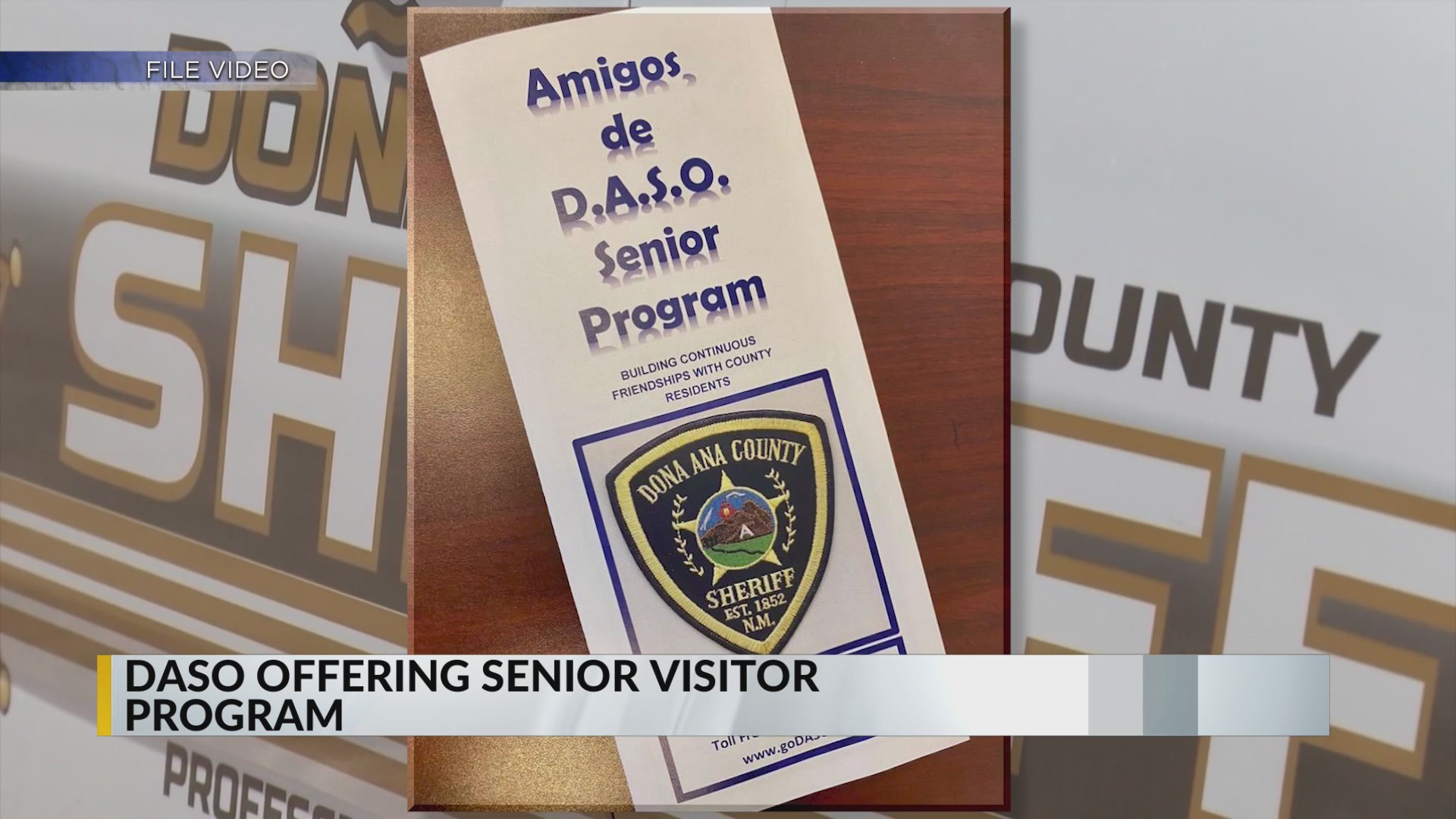 Doña Ana County seniors receiving assistance from sheriff’s office