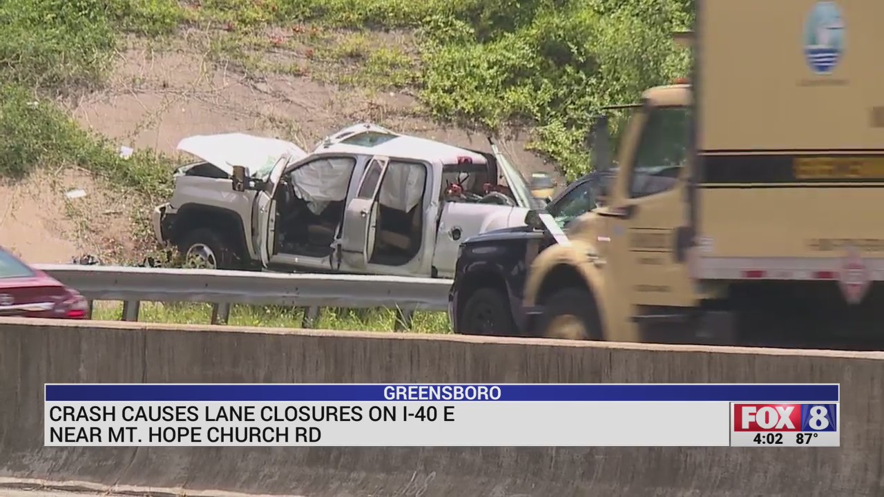 Mt Hope Church Road crash leaves one dead FOX8 WGHP