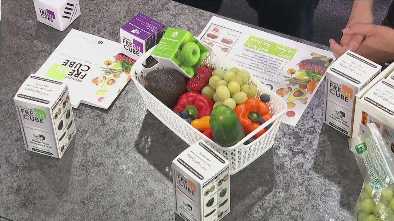 Indy Now, April 27th keep produce fresh with Harvest Fresh Cube! Fox 59