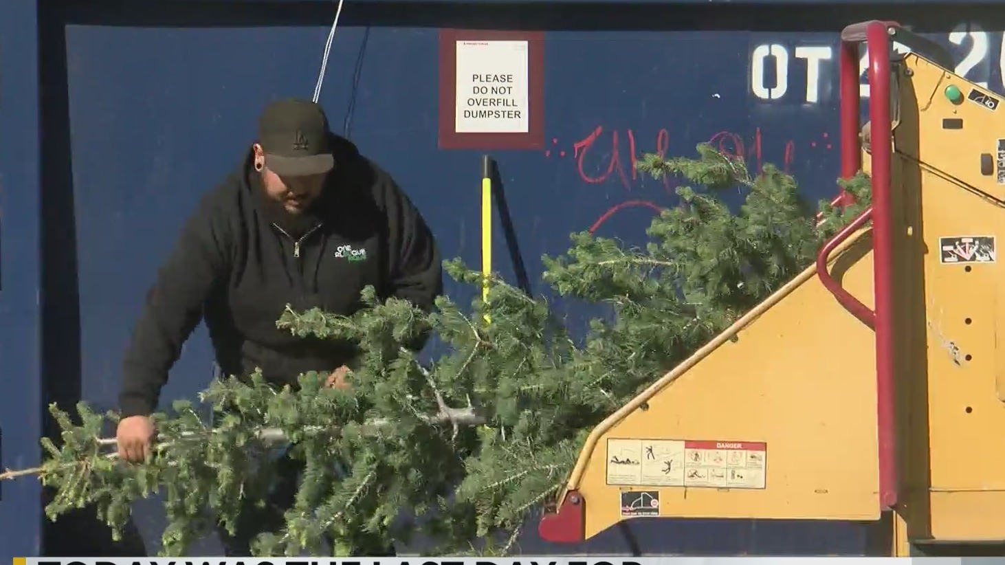 ABQ tree recycling event comes to a close for ’22’23 holiday season
