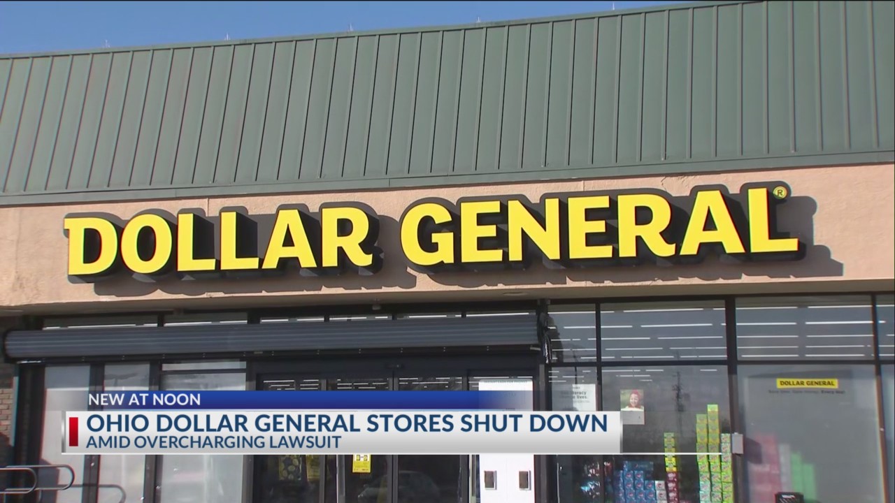 Ohio Dollar General stores shut down amid overcharging lawsuit NBC4
