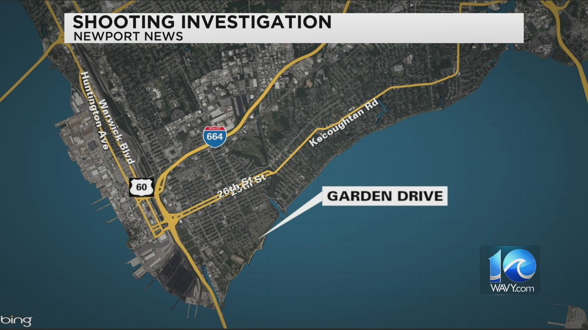 Man seriously hurt in shooting on Garden Drive in Newport News – WAVY.com