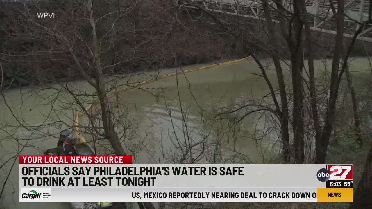 Officials No sign of contamination in Philadelphia water