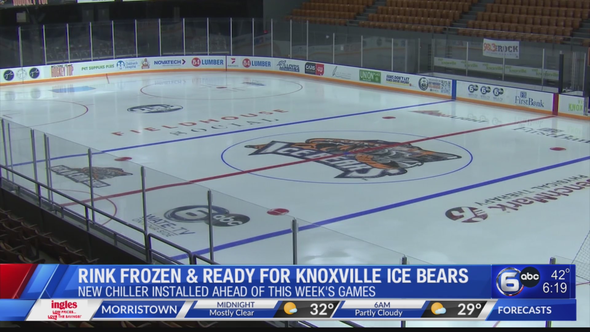 Hockey Ice Bears Knoxville Clear Bag Policy