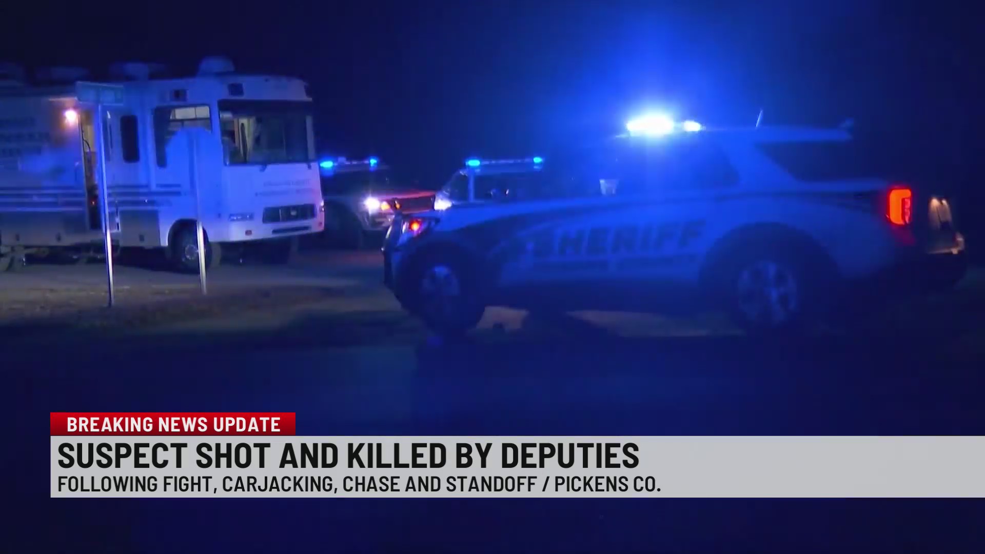 Man shot, killed by deputies after carjacking, standoff in Pickens Co ...